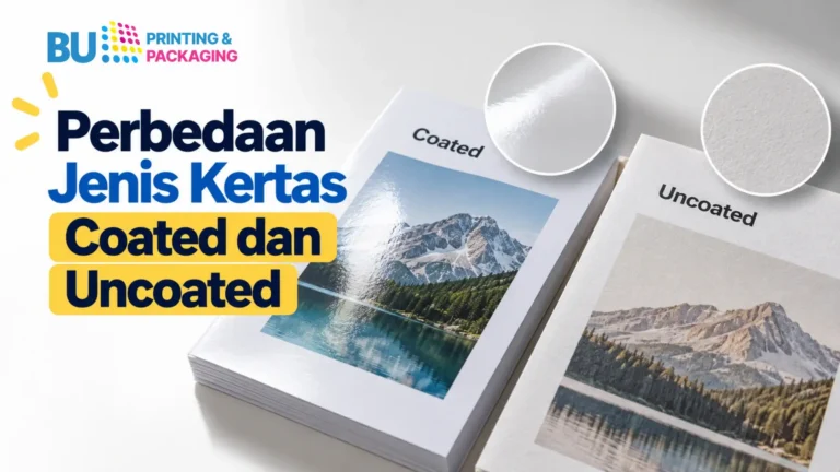Perbedaan Kertas Coated dan Uncoated