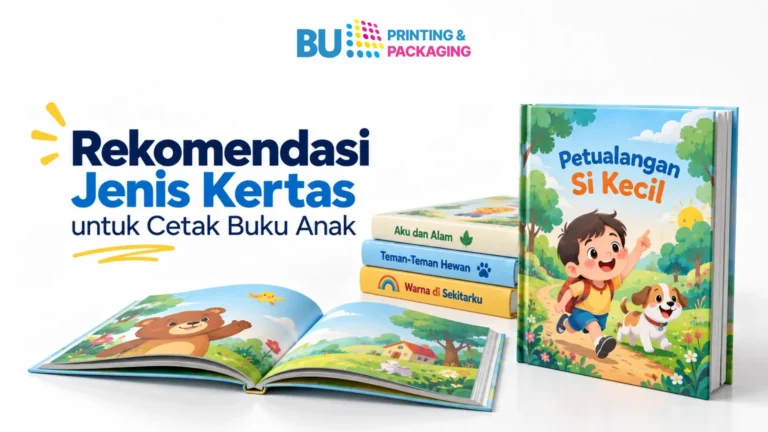 Rekomendasi Jenis Kertas untuk Cetak Buku Anak