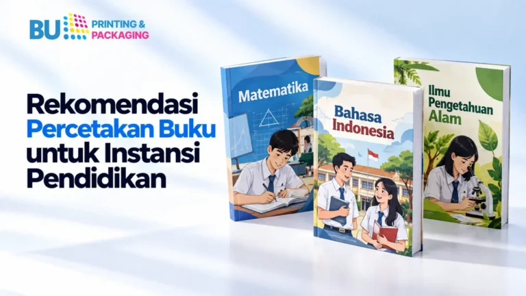 Rekomendasi Percetakan Buku untuk Instansi Pendidikan