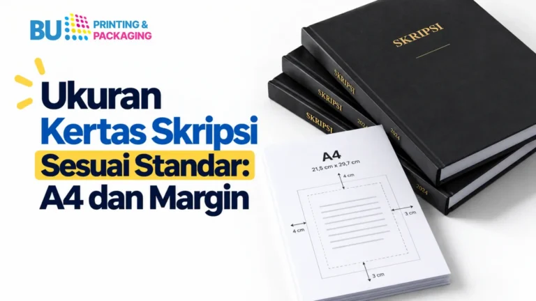 Ukuran Kertas Skripsi Sesuai Standar A4 dan Margin