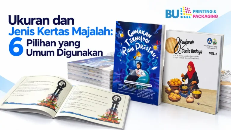 Ukuran dan Jenis Kertas Majalah 6 Pilihan yang Umum Digunakan