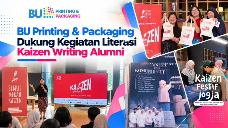 BU Printing & Packaging Dukung Kegiatan Literasi Kaizen Writing Alumni