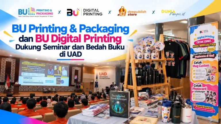 BU Printing & Packaging dan BU Digital Printing Dukung Seminar dan Bedah Buku di UAD
