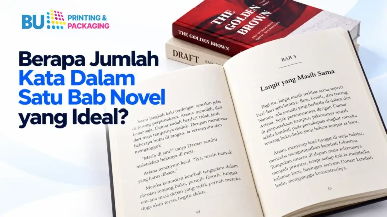 Berapa Jumlah Kata Dalam Satu Bab Novel yang Ideal