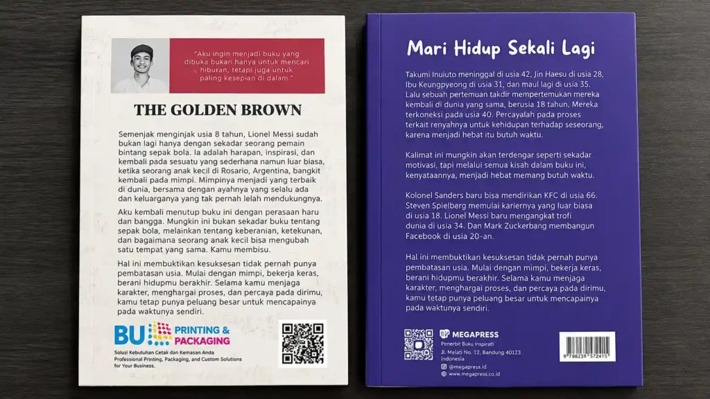 Contoh Cover Belakang Buku