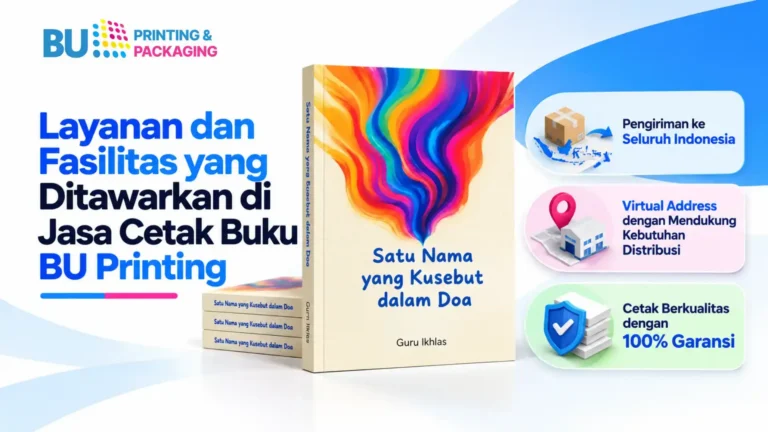 Layanan dan Fasilitas yang Ditawarkan di Jasa Cetak Buku BU Printing