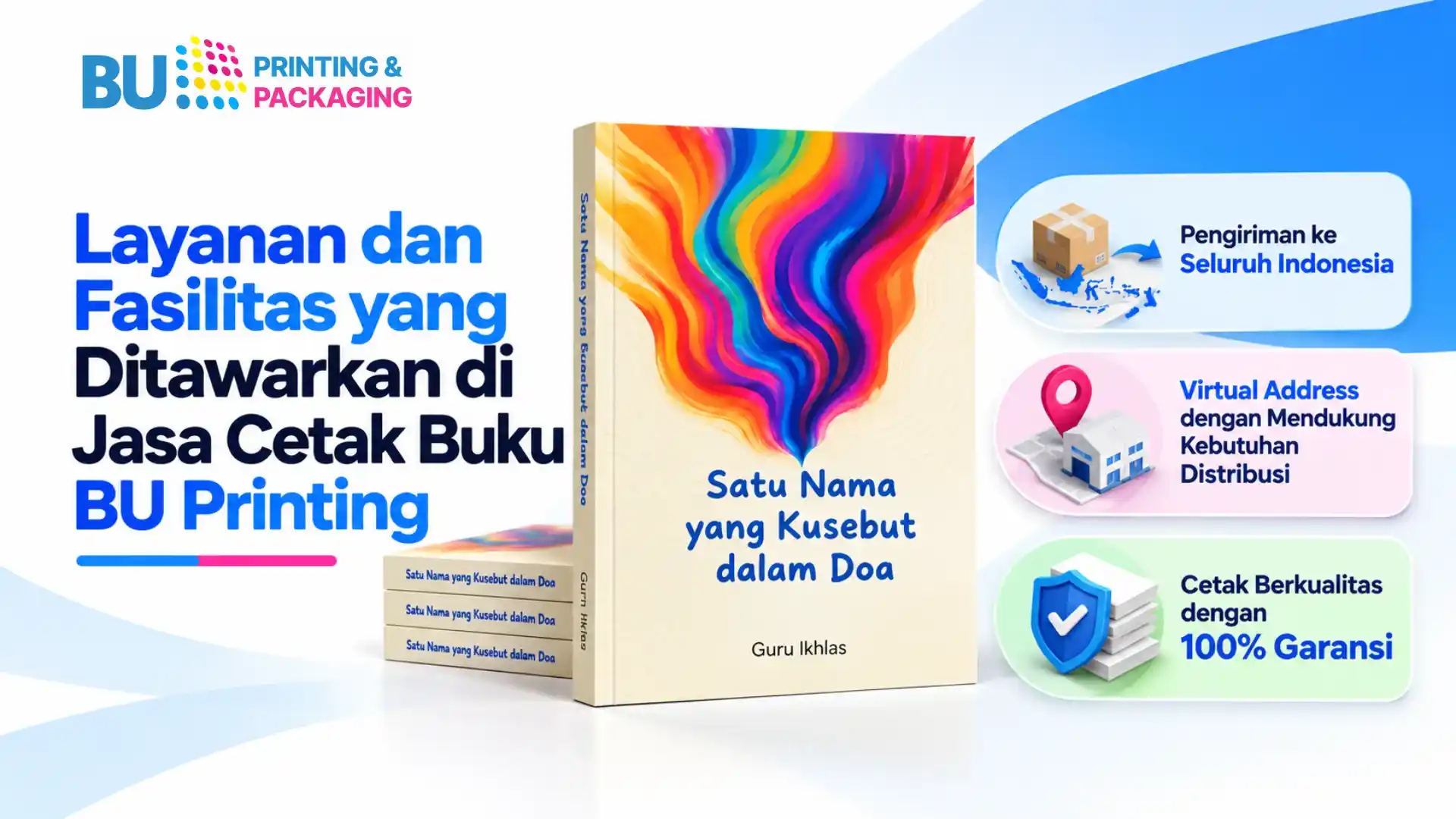 Layanan dan Fasilitas yang Ditawarkan di Jasa Cetak Buku BU Printing