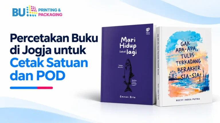 Percetakan Buku di Jogja untuk Cetak Satuan dan POD