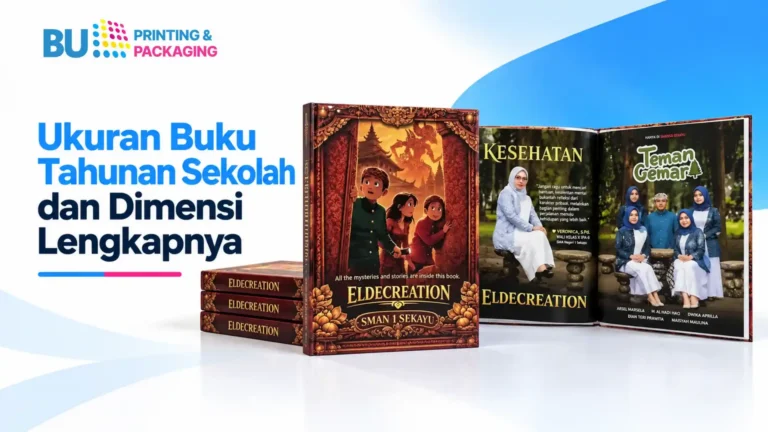 Ukuran Buku Tahunan Sekolah dan Dimensi Lengkapnya